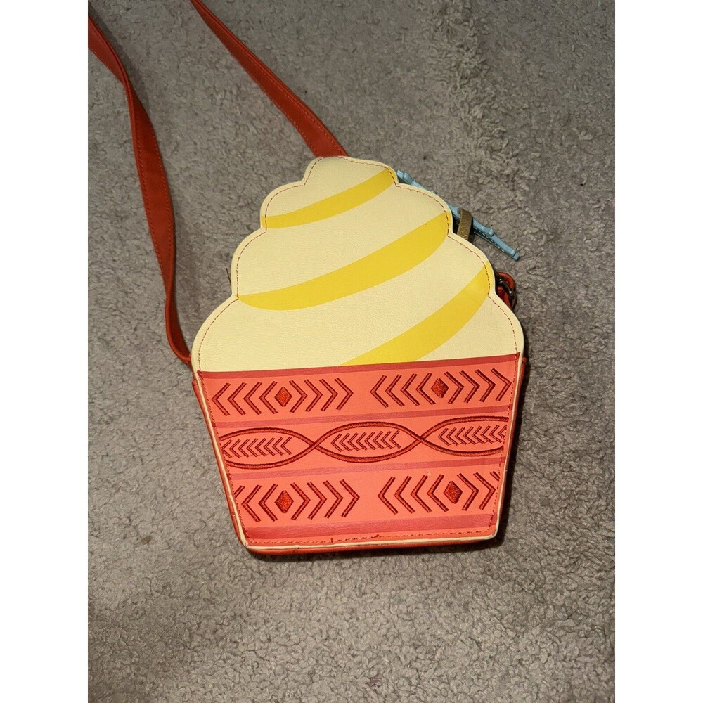 Disney Parks Dole Whip Pineapple Swirl Crossbody Bag umbrella Land World